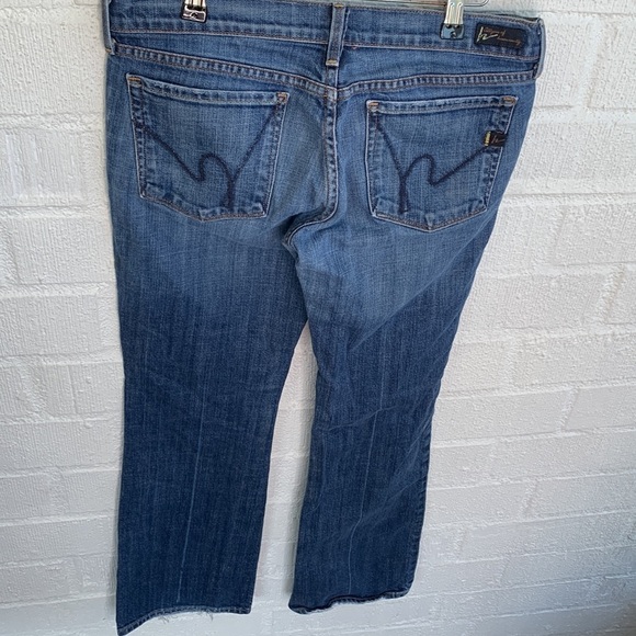 Citizens of Humanity Kelly 001 Low Rise Stretch Bootcut Jeans sz 30 - Picture 3 of 6